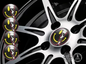 Sticker Silicone Design Dynamic Racing Momentum Surge
